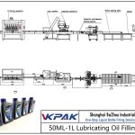Automatic 50ML-1L Lubricating Oil Filling Line Автоматическая линия розлива смазочного масла 50 мл-1л