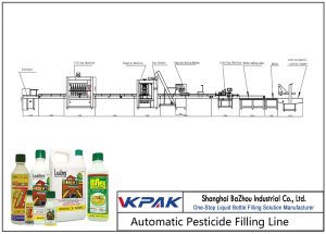 Автоматическая линия по розливу пестицидов